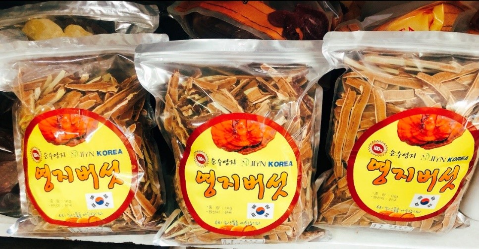 Nấm Linh chi vàng thái lát